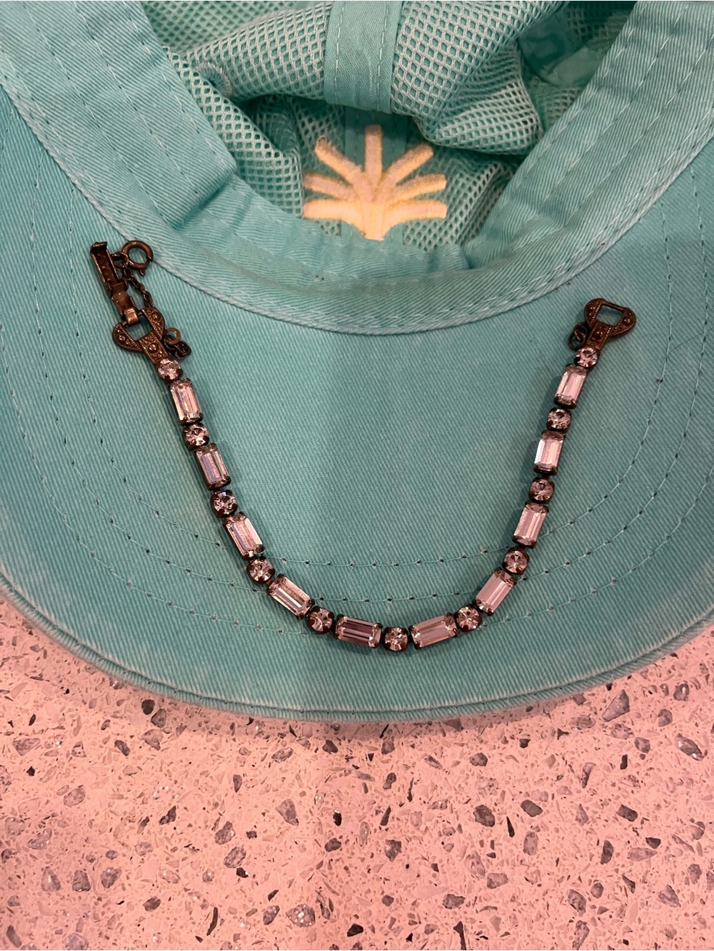 EUC Sorrelli Crystal Tennis Bracelet